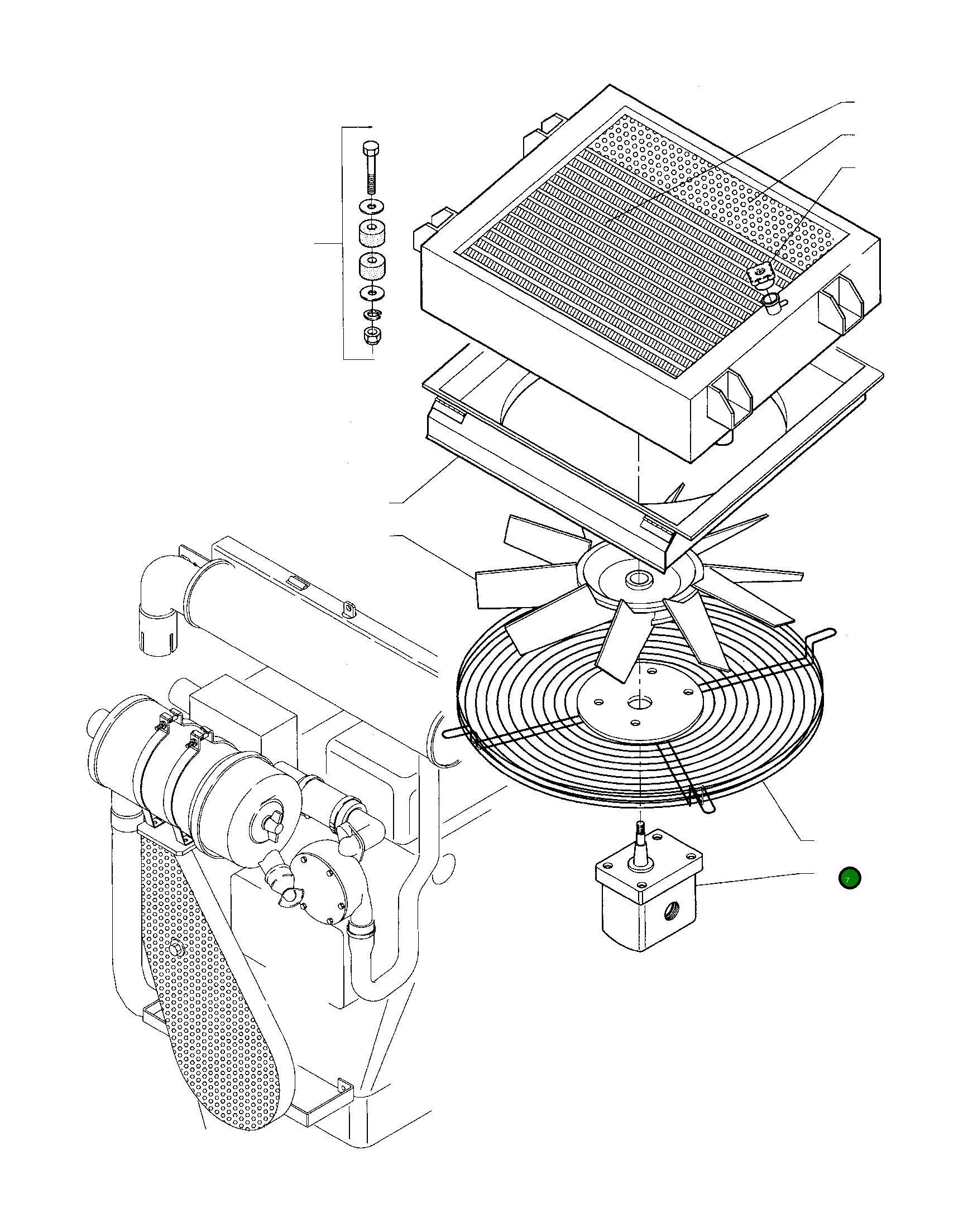 Гидромотор 875001125 Komatsu