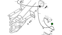 Кабель 1259 627 H1 Komatsu