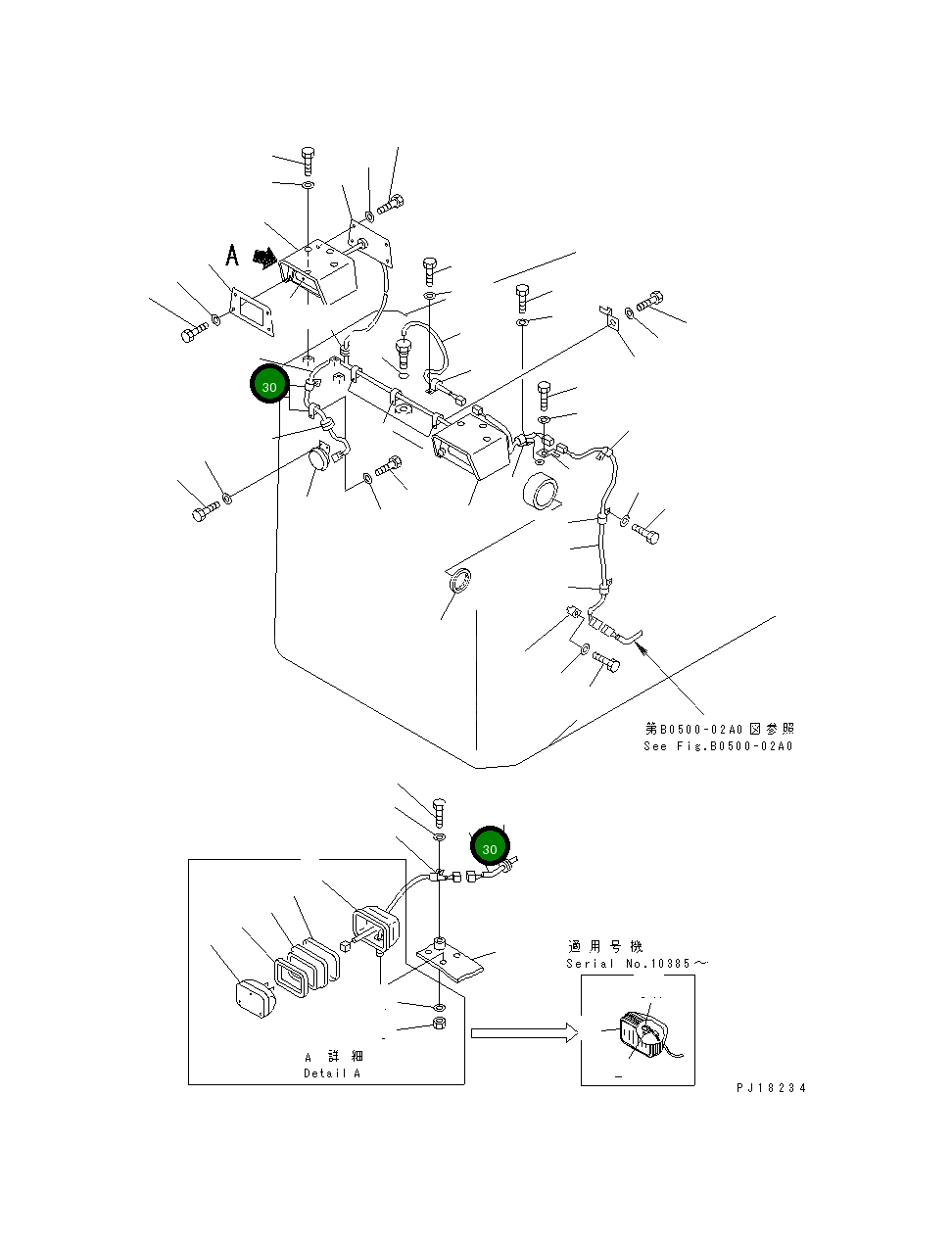 Жгут проводов 17M-06-21271 Komatsu