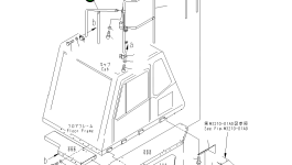 Защитный кожух 569-54-81772 Komatsu