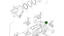 Защитный кожух 195-30-69830 Komatsu