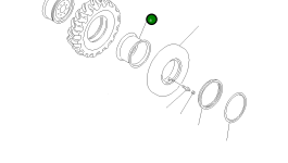 Заслонка 233-830-2130 Komatsu