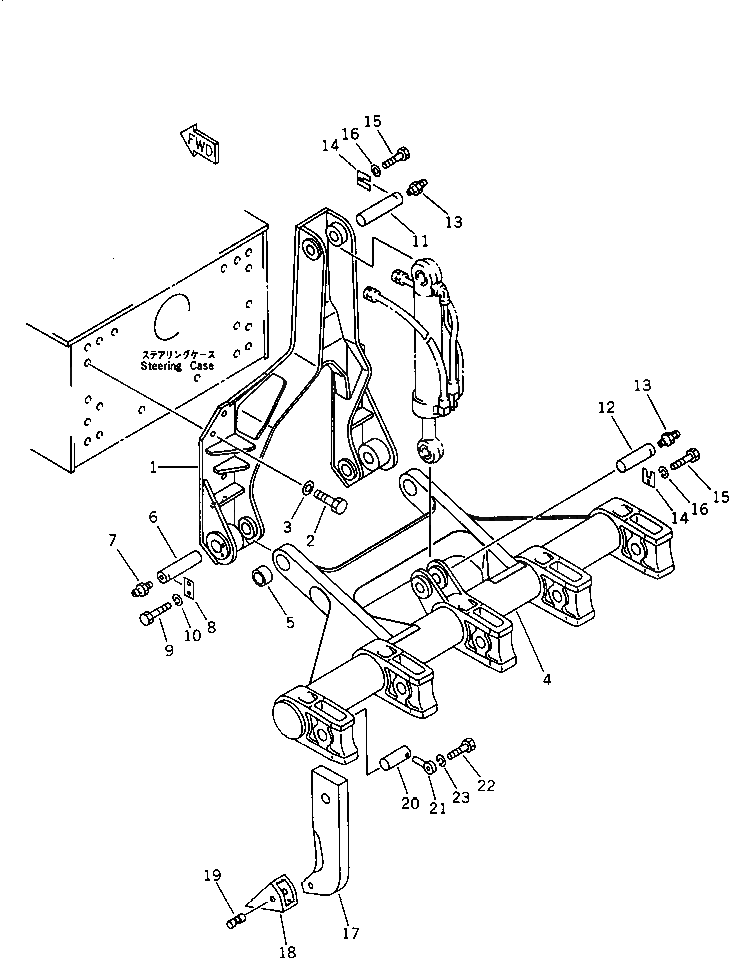 Палец 114-72-21870 Komatsu