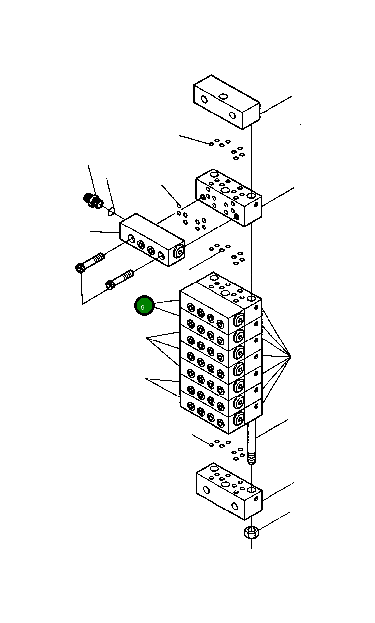 Блок питателя – 10T 1208 137 H1 Komatsu