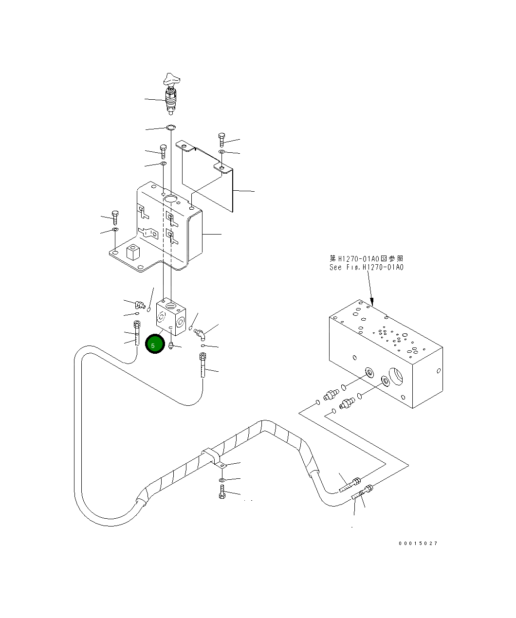 Блок 22S-62-81670 Komatsu
