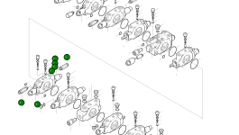 Блок в сборе – рукоять 1 4-01-916 Komatsu