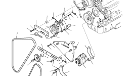 Генератор YM119626-77210 Komatsu