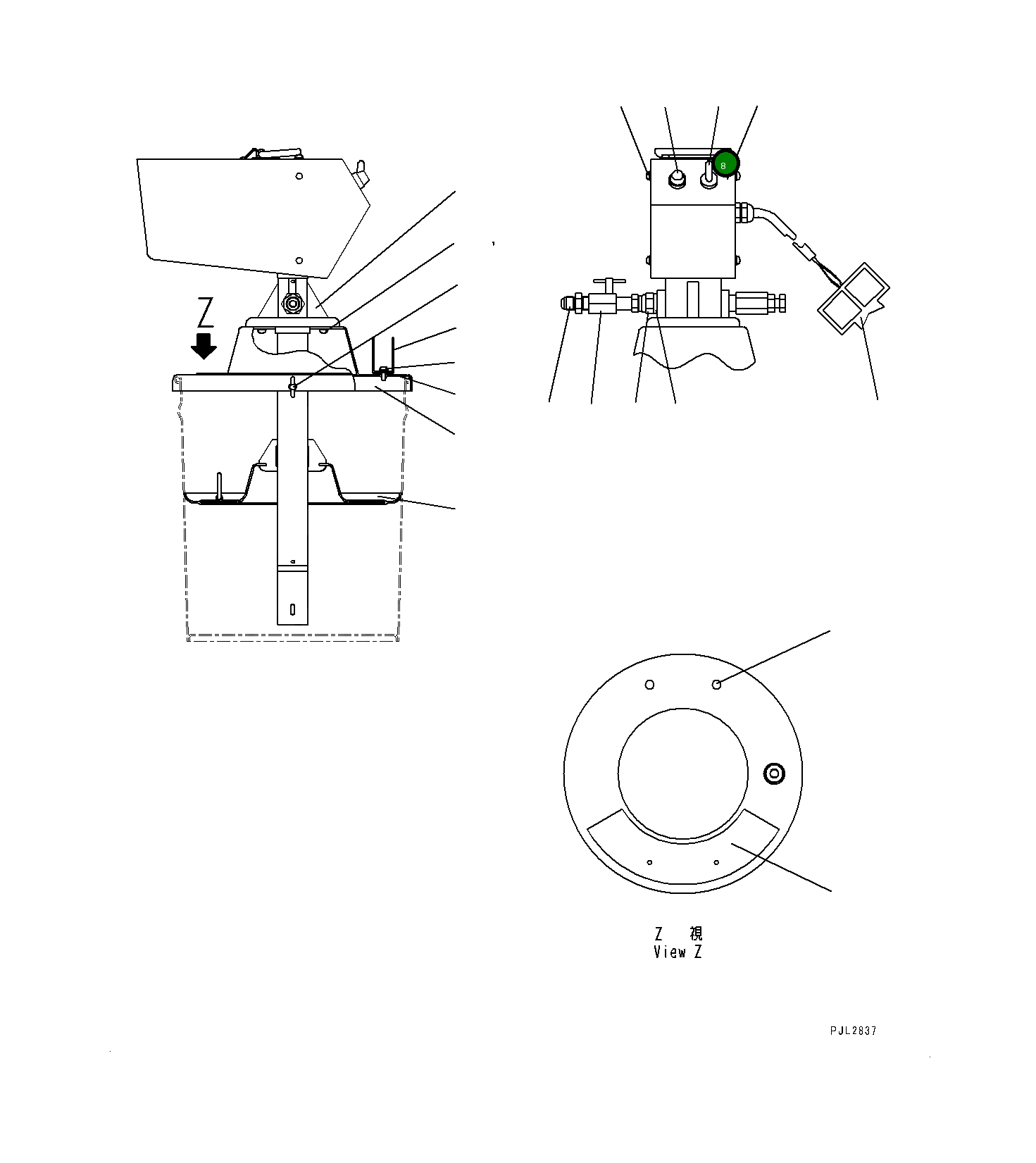 Выключатель YU682789 Komatsu