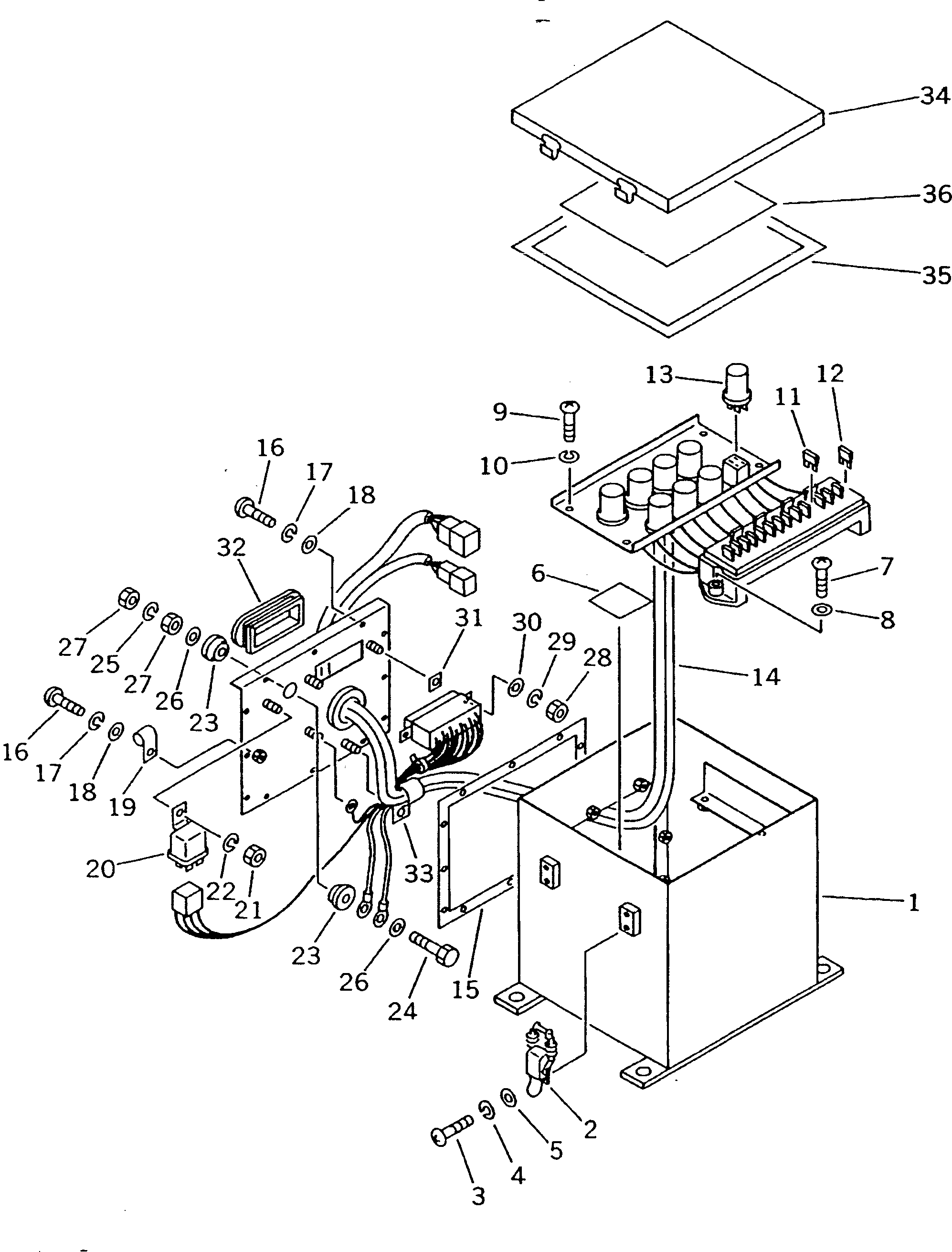 Жгут проводов 7830-32-1451 Komatsu