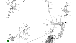 Головка фильтра 6204-71-7210 Komatsu