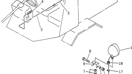 Капот 236-806-4220 Komatsu