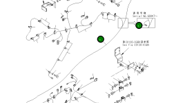 Жгут проводов 427-06-25312 Komatsu