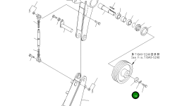 Замок 04081-04012 Komatsu