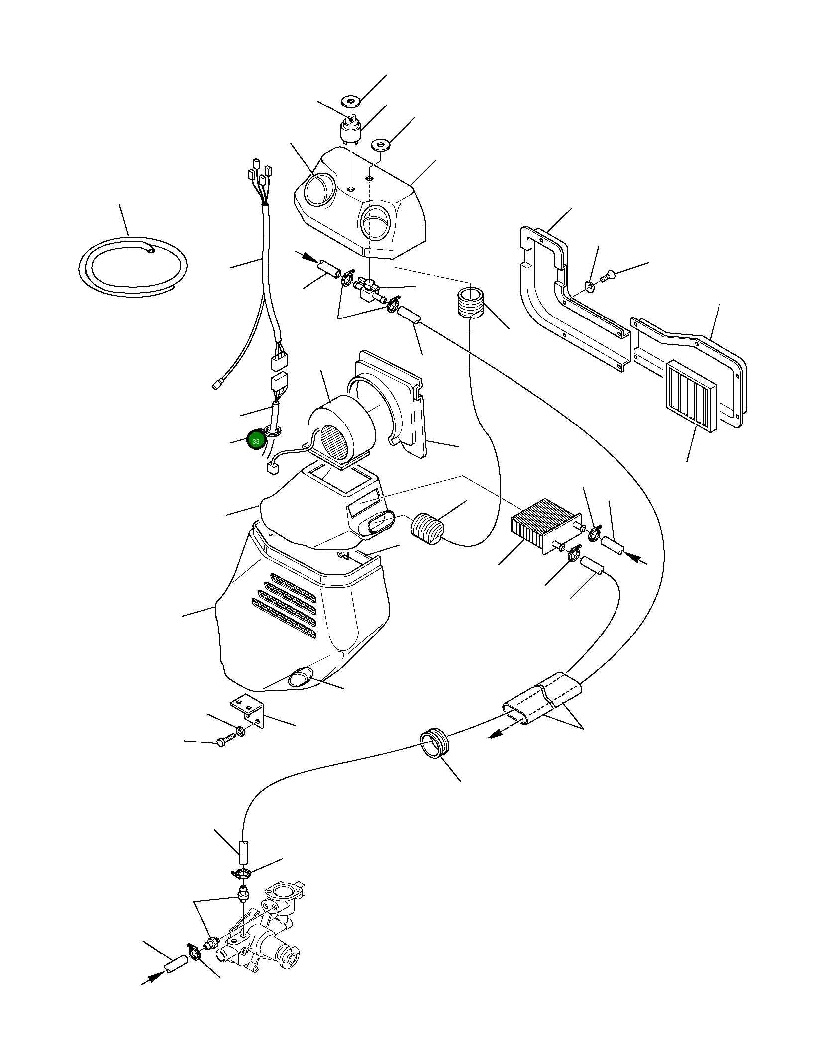Жгут проводов 37A-06-11840 Komatsu