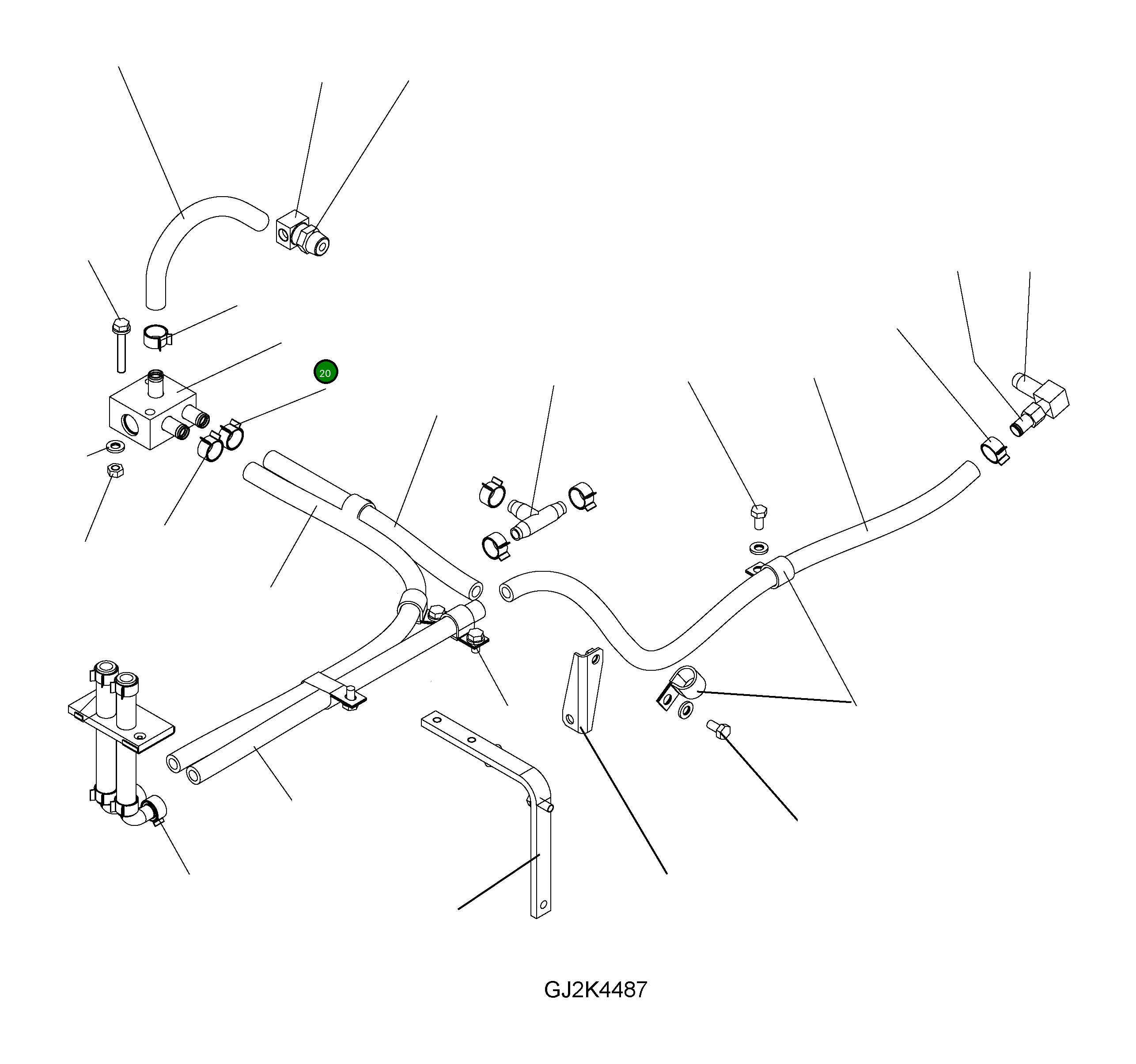 Блок 419-03-H3250 Komatsu