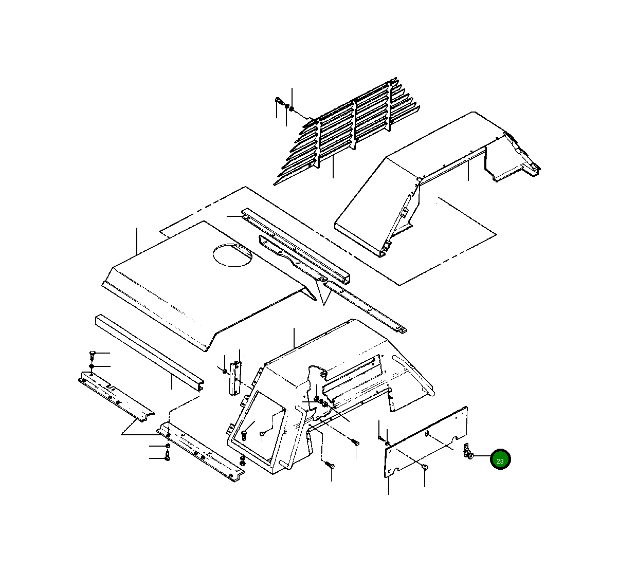 Замок 160 091 Komatsu