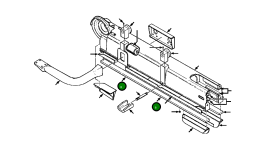 Внутренняя направляющая 617 378 C1 Komatsu