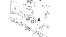 Балансирная тележка 195-30-69751 Komatsu