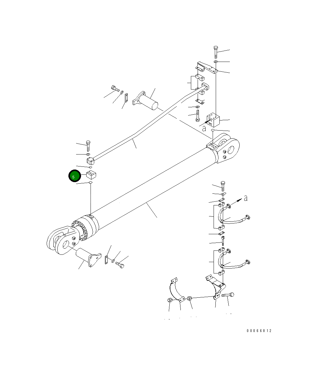 Блок DM94543440 Komatsu