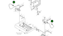 Датчик 23B-06-61650 Komatsu