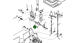 Блок управления рычагом 312609054 Komatsu