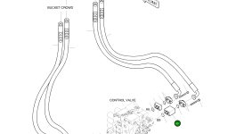 Блок проставочный 423-00163 Komatsu