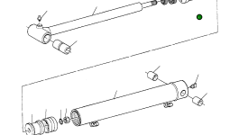 Головка блока цилиндров UE2700427 Komatsu