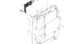 Защитный кожух 21K-03-72452 Komatsu