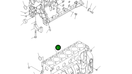 Блок в сборе 6735-21-1200 Komatsu