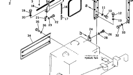 Отделка 205-56-11710 Komatsu