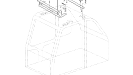 Вращающийся маяк 9534-9004 Komatsu