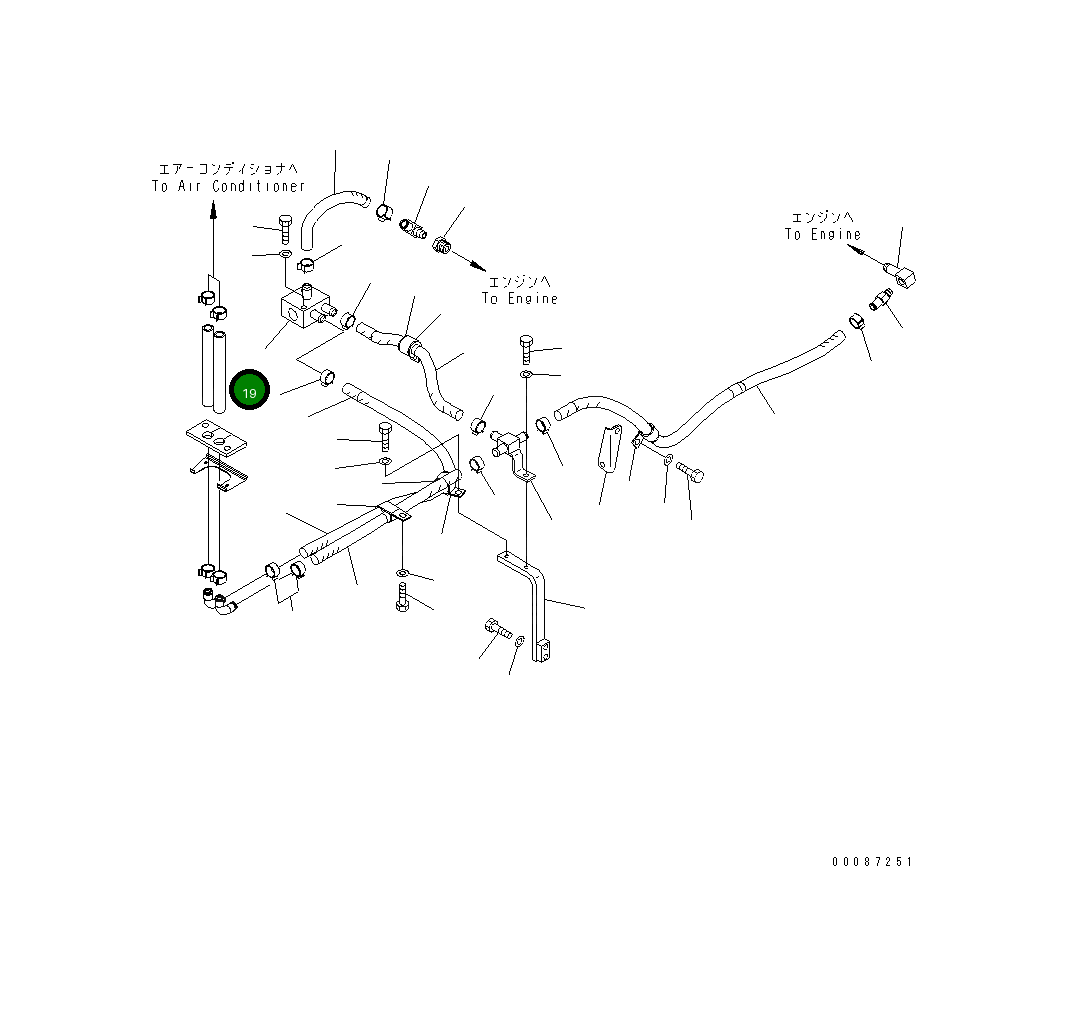 Блок 419-03-33723 Komatsu