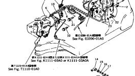 Кабель 20N-06-71410 Komatsu
