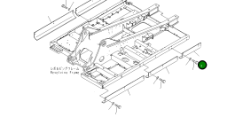 Защитный кожух 207-54-KB243 Komatsu