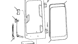 Блок стопорной пластины 1300 551 H1 Komatsu