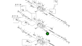 Золотник 723-36-12130 Komatsu