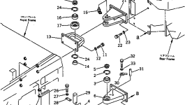 Палец 258-60-22740 Komatsu