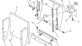 Уплотнение 415-Z97-1420 Komatsu