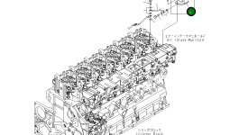 Блок 6261-71-8651 Komatsu