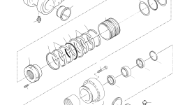 Гидроцилиндр 927 990 40 Komatsu