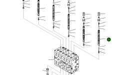 Золотник 723-46-24511 Komatsu