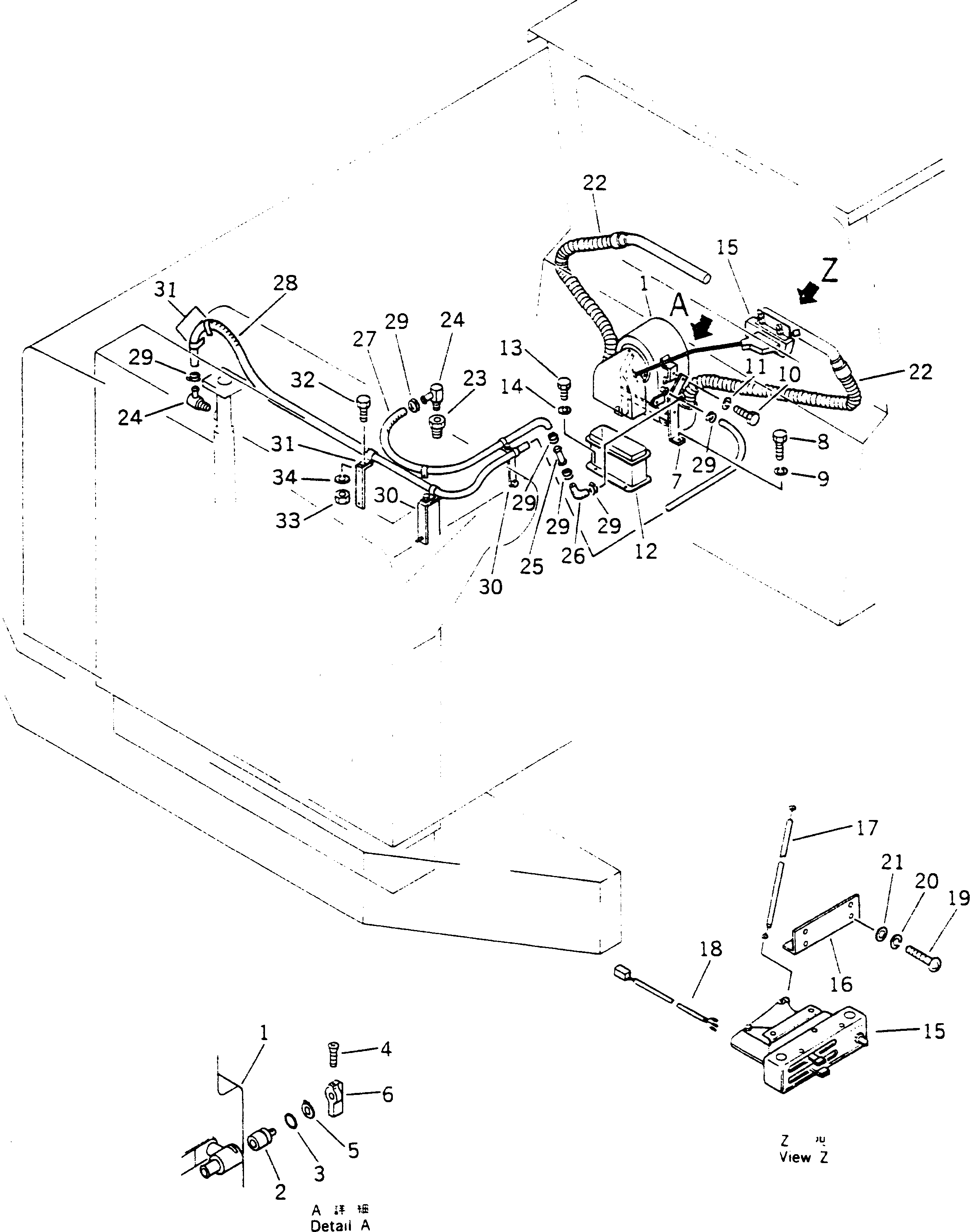Кронштейн 566-07-15280 Komatsu