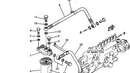 Шланг 07271-01465 Komatsu