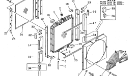 Защитный кожух 207-03-51540 Komatsu