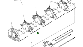 Блок управления стрелой, в сборе 844200469 Komatsu