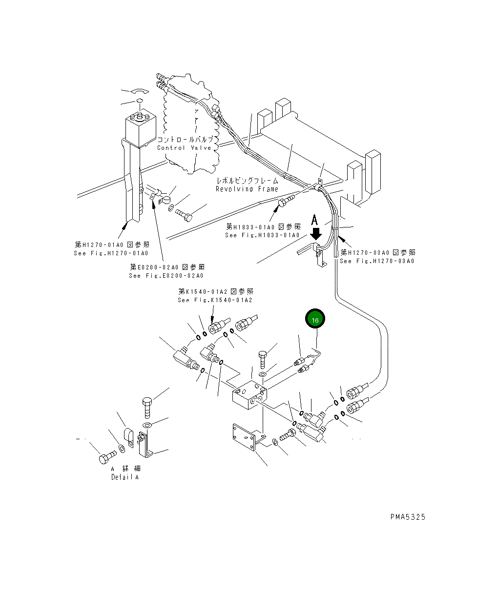 Жгут проводов 203-06-61710 Komatsu