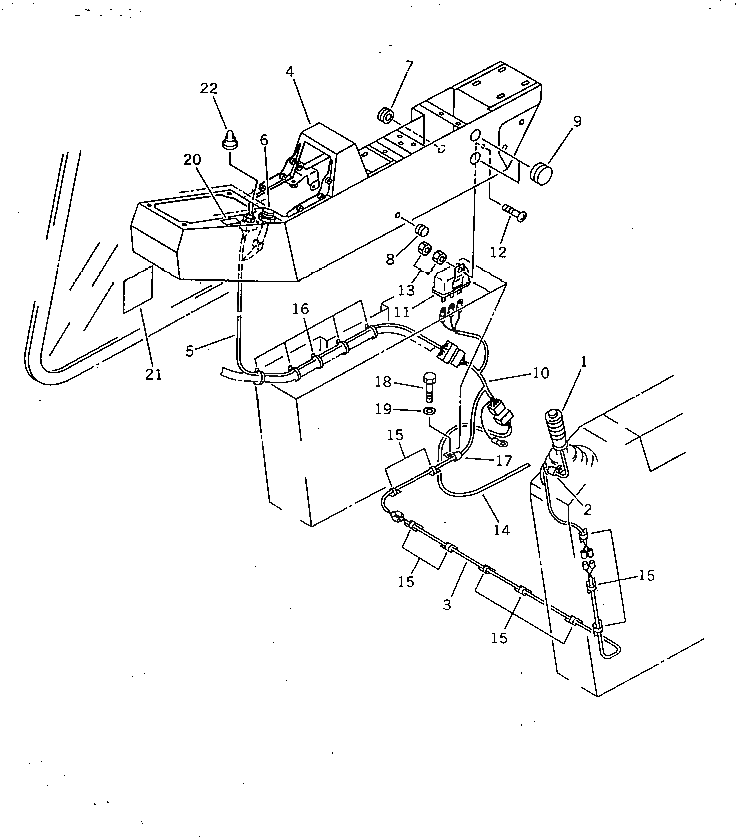 Жгут проводов 207-06-32692 Komatsu
