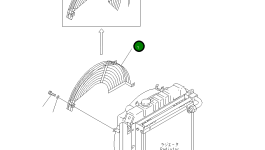 Защитный кожух 201-03-71612 Komatsu