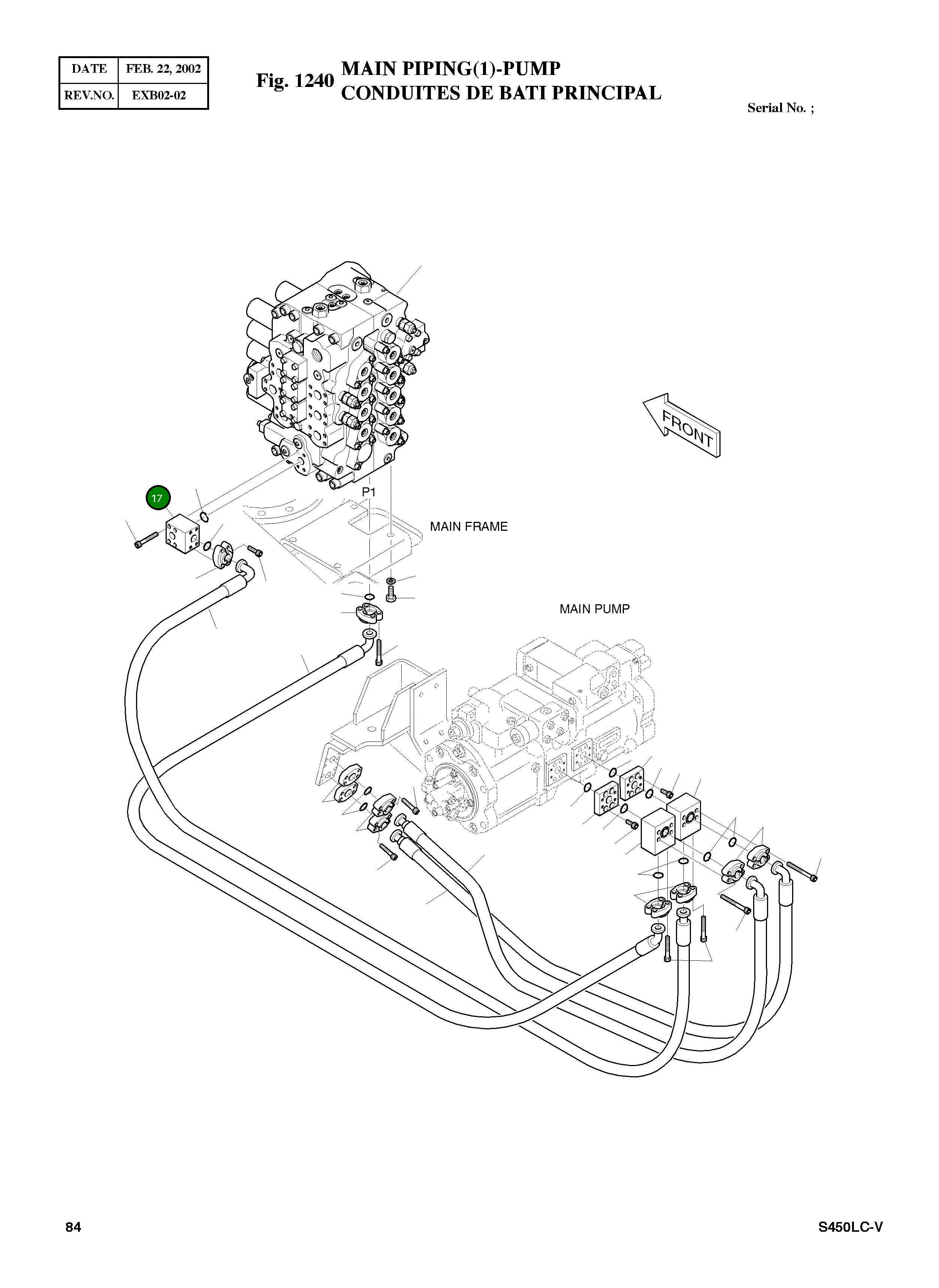 Блок-носитель оборудования, в сборе 423-00005 Komatsu