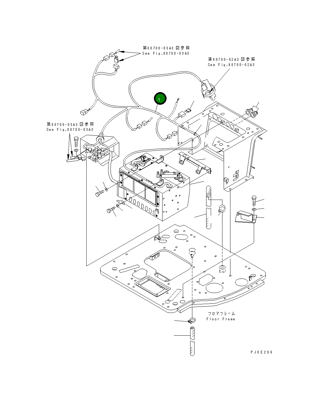 Провод 22M-978-1521 Komatsu
